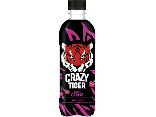 CRAZY TIGER 50CL CHERRY PET