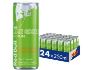 RED BULL 25CL LIME GREEN EDITION CURUBA/VLIERBLOESEM - 24ST