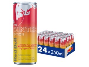 RED BULL 25CL WINTER EDITION FUJI APPEL/GEMBER - 24ST
