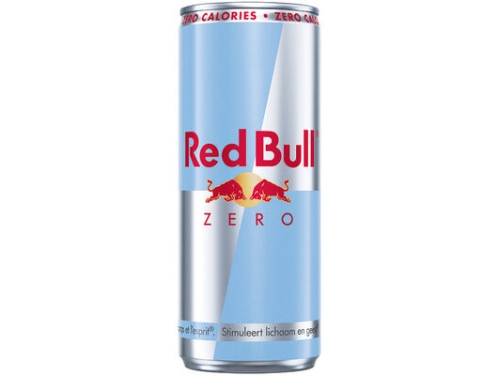 RED BULL 25CL ZERO CALORIES 6X4PACK