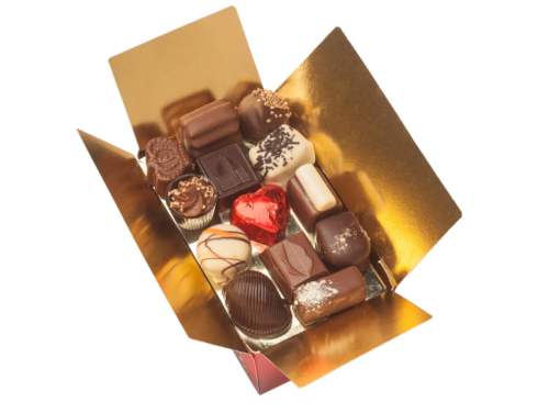 VALENTINO BALLOTIN ALCOHOLVRIJE PRALINES 250G