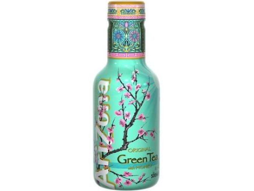 ARIZONA 50CL GREEN TEA HONEY PET - 6ST