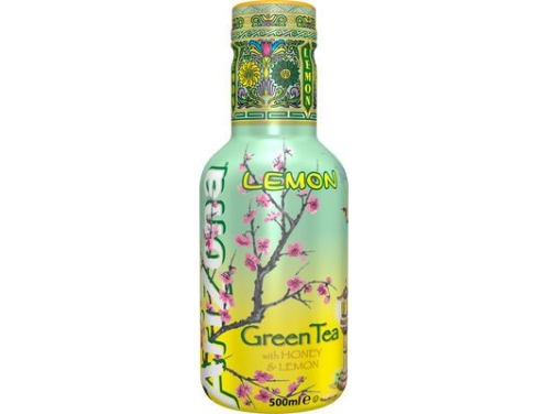 ARIZONA 50CL GREEN TEA LEMON PET - 6ST