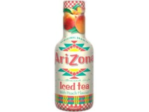 ARIZONA 50CL PEACH ICED TEA PET - 6ST