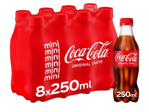 COCA COLA REG 25CL PET - 3X8 PACK