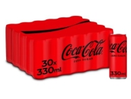 COCA COLA ZERO 33CL CAN - 30ST
