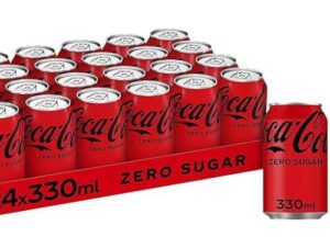 COCA COLA ZERO 33CL FAT CAN - 24ST