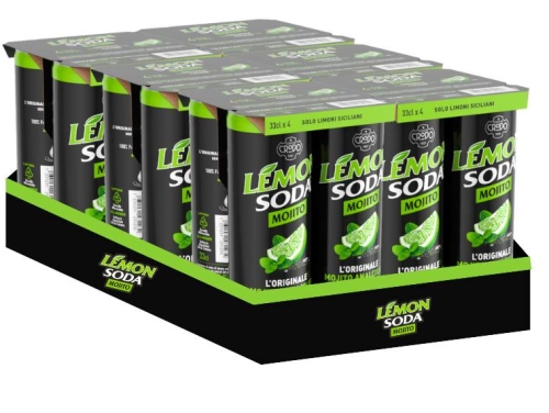 CRODO LEMONSODA MOJITO 33CL SLIM CAN - 6X4 PACK