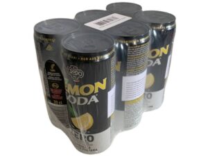 CRODO LEMONSODA ZERO 33CL SLIM CAN - 4X6 PACK