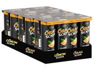 CRODO ORANSODA 33CL SLIM CAN - 6X4 PACK