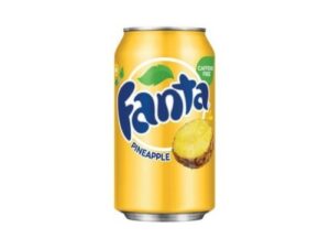FANTA 35,5CL PINEAPPLE CAN - 12ST (IMP)