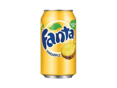 FANTA 35,5CL PINEAPPLE CAN - 12ST (IMP)