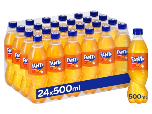 FANTA 50CL ORANGE PET - 24ST