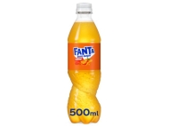 FANTA 50CL ZERO ORANGE PET - 24ST