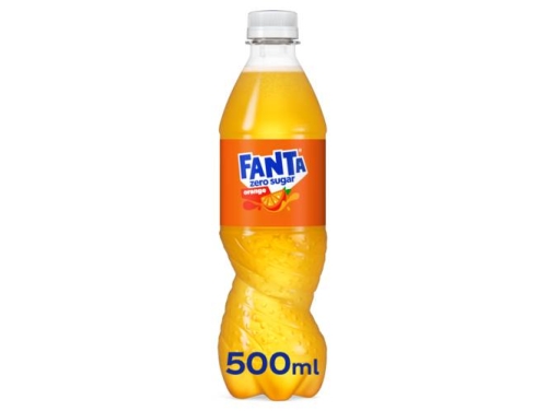 FANTA 50CL ZERO ORANGE PET - 24ST