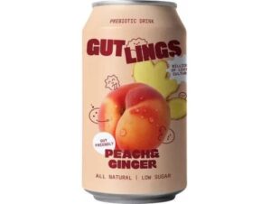 GUTLINGS PEACH & GINGER 33CL CAN - 12ST
