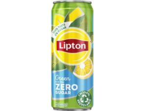 LIPTON 33CL ICE TEA GREEN ZERO CAN - 24ST