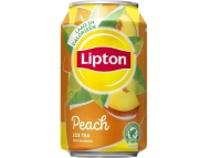 LIPTON 33CL ICE TEA PEACH CAN - 24ST