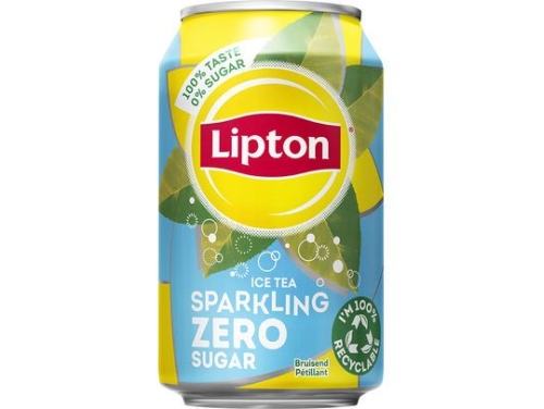 LIPTON 33CL ICE TEA ZERO CAN - 24ST