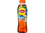 LIPTON 50CL ICE TEA PEACH ZERO PET - 4X6 PACK