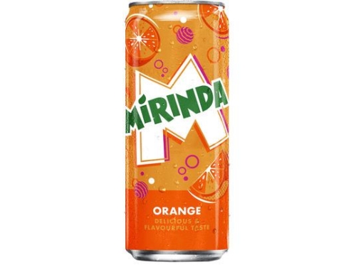 MIRINDA ORANGE 33CL CAN - 24ST