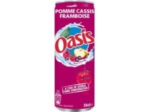 OASIS 33CL APPEL/CASSIS/FRAMBOOS CAN - 24ST