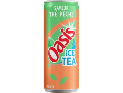 OASIS 33CL TEA PERZIK CAN - 24ST