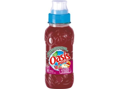 OASIS 25CL APPEL/CASSIS/FRAMBOOS PET - 24ST