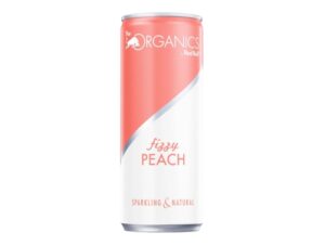 RED BULL ORGANICS 33CL IMP FIZZY PEACH CAN - 24ST
