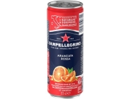 SAN PELLEGRINO 33CL ARANCIATA ROSSA CAN - 4X6 PACK