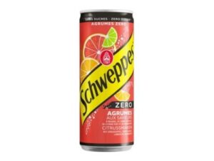 SCHWEPPES AGRUM ZERO 33CL CAN - 4X6 PACK
