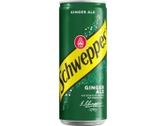 SCHWEPPES GINGER ALE 33CL CAN - 4X6 PACK