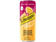 SCHWEPPES ORANGE PASSION 33CL CAN - 4X6 PACK
