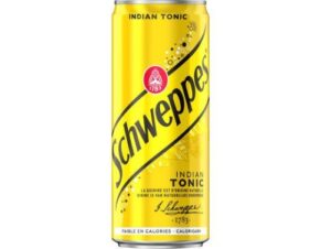 SCHWEPPES TONIC 33CL CAN - 4X6 PACK