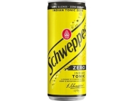 SCHWEPPES TONIC ZERO 33CL CAN - 4X6 PACK