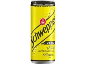 SCHWEPPES TONIC ZERO 33CL CAN - 4X6 PACK