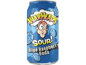 WARHEADS 33CL BLUE RASPBERRY CAN - 12ST