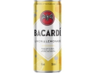 BACARDI LIMON & LEMONADE 5% 25CL CAN /12