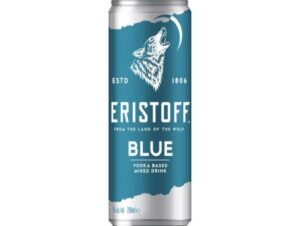 ERISTOFF BLUE 4% 25CL CAN /12