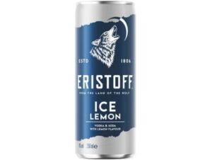 ERISTOFF ICE LEMON 4% 25CL CAN /12