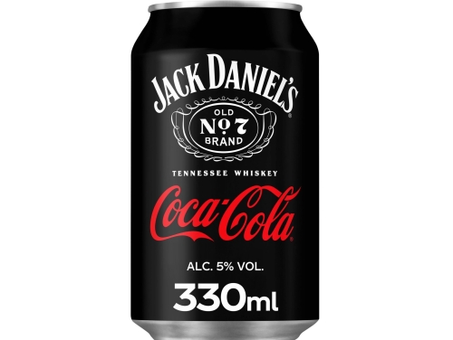 JACK DANIELS & COCA COLA 33CL CAN /12