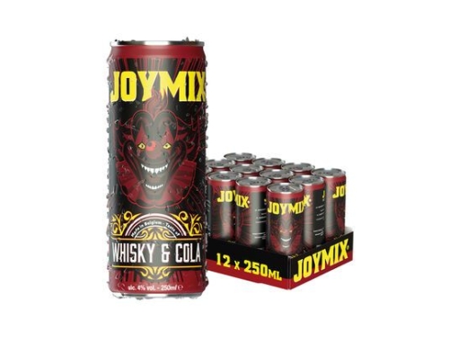 JOYMIX WHISKY & COLA 4% 25CL CAN /12